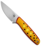 Boker Plus The Brook Yellow Trout Fixed Blade Knife Yellow G-10 (2.8" Satin)