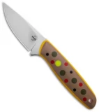 Boker Plus The Brook Brown Trout Fixed Blade Knife Brown G-10 (2.8" Satin)