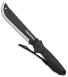 Cold Steel Axis Machete Fixed Blade Knife (11" Black)