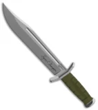Cold Steel Lynn Thompson Leatherneck Bowie Fixed Blade Knife (10.5" Stonewash)