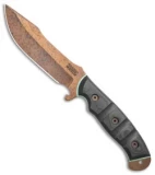 Dawson Knives Explorer Elite Fixed Blade Two Tone CF (5.75" Arizona Copper)
