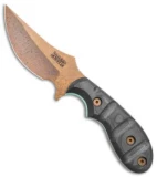 Dawson Knives Forester Fixed Blade Knife CF (4.4" Arizona Copper)