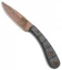 Dawson Knives Serengeti Fixed Blade Knife Two Tone CF (3.25" Arizona Copper)