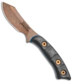 Dawson Knives Snakebite Fixed Blade Knife Two Tone CF (2.6" Arizona Copper)