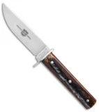 GEC H10 Hunter Fixed Blade Knife Marrow Bone (3.5" Satin)