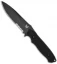 Benchmade Nimravus Fixed Blade Knife (4.5" Black Serr) 140SBK