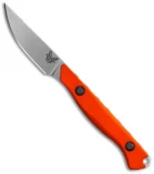 Benchmade Flyway Fixed Blade Hunting Knife  Orange G-10 (2.7" Satin) 15700