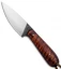 T.M. Hunt Custom Magua Fixed Blade Knife Curly Maple (3.5" Satin)