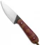T.M. Hunt Custom Magua Fixed Blade Knife Bullseye Red G-10/Micarta (3.5" Satin)