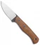 Cypress Creek Knives Woodthrush Fixed Blade Knife Natural Micarta (2.9" Satin)
