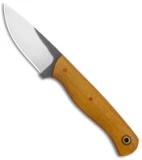 Cypress Creek Knives Woodthrush Fixed Blade Knife Osage Wood (2.9" Satin S35VN)