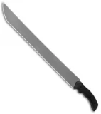 Jake Hoback Knives Fixed Blade Machete "The Way" Black Micarta (18" Stonewash)