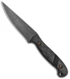 Landau Knives Phantom Fixed Blade Knife Carbon Fiber (4.25" Acid SW Nitro-V)