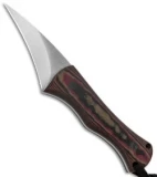 John Gray Knives Custom Spur Fighting Fixed Blade Knife (2.5" Stonewash)