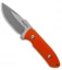 Pro-Tech George SBR Fixed Blade Knife Orange G-10 (2.9" SW/Satin) Kydex Sheath