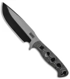 Dawson Knives Big Bear Fixed Blade Knife White/Black G-10 (5.75" Specter)