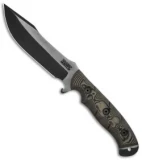 Dawson Knives Explorer Elite Fixed Blade Tan/Black G-10 (5.75" Specter)