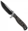 Dawson Knives Pathfinder Fixed Blade Knife Black/OD Green G-10 (4.5" Specter)