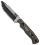 Dawson Knives Huntsman Fixed Blade Knife Black/Tan G-10 (4.1" Specter)
