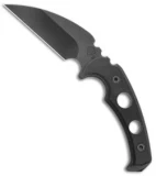 Medford Fighting Utility Knife FUK Fixed Blade Knife Black (3.75" Black S35VN)