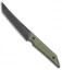 Jake Hoback Knives Goliath Fixed Blade Knife OD Green G-10 (3.1" Black DLC)