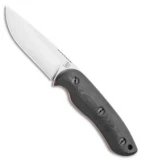 Dark Timber Knives Bushy Knife Black / Green Micarta Orange Liners (4" Satin)