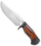 Dark Timber Knives Comanche Knife Desert Ironwood / Black G-10 (6.3" Two Tone)