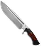 Dark Timber Knives Cave Bear Knife Desert Ironwood / Black Mi. (10.3" Two-Tone)