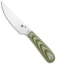 Spyderco Bow River Fixed Blade Knife OD Green/Gray G-10 (4.4" Satin)