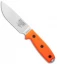 ESEE Knives ESEE-4 Fixed Blade Knife Orange G-10 (4.5" Stonewash S35VN)