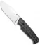 Boker Arbolito Bison Fixed Blade Knife Black G-10 (4.1" Satin) 02BA402