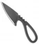 Williams Blade Design Sgian Dubh Neck Knife Fixed Blade (2.5" Black) SDN-004
