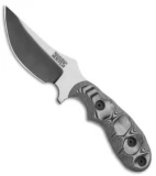 Dawson Knives Forester Fixed Blade Knife White/Black G-10 (3.5" Specter)