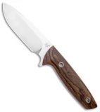 Boker FX-513  Fox Hunter Fixed Blade Knife Ziricote Wood  (3.75") 02FX041