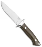 Bark River Chute Fixed Blade Knife OD Green Micarta CPM 154 (3.75 Satin)