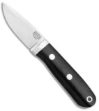 Bark River City Knife Black Micarta Fixed Blade Knife (2.5" Satin Elmax)