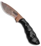 Dawson Knives Pequeno Fixed Blade Knife Marble CF (3.13" Arizona  Copper)