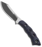 Dawson Knives Snakebite Fixed Blade Knife Gray/Black G-10 (2.6" Specter)