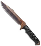 Dawson Knives Mojave 7 Fixed Blade Knife Marble CF (7" Arizona Copper)