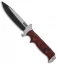 Dawson Knives Chief Fixed Blade Knife Red/Black G-10 (5.1" Specter)