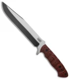 Dawson Knives Mountain Man Fixed Blade Knife Red/Black G-10 (9" Specter)