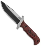 Dawson Knives Bodyguard Fixed Blade Knife Red/Black G-10 (6" Specter)