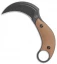 Bastinelli Creations B.A.K. Karambit Fixed Blade Knife Coyote G-10 (3.25" Black)