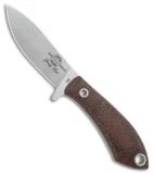 White River Knives Sendero Pack Knife Natural Burlap Micarta (3.25" Stonewash)