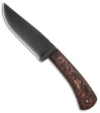 Winkler Knives Highland Hunter Fixed Blade Knife Curly White Oak (4.75 Caswell)