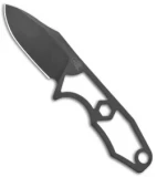 Hinderer Knives LP-1 Neck Knife W/Clip (2" Black DLC)