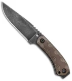 Winkler Knives Survival Striker Fixed Blade Knife Camo G-10 (5.25" Caswell)