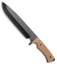 Medford Bonfire Fixed Blade Knife Coyote G-10 (7.5" Black PVD) MKT