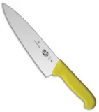 Victorinox Cutlery 8" Chef's Kitchen Knife Yellow Fibrox VN5206820
