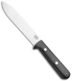 Bark River Kephart Fixed Blade Knife Black Micarta (5" Satin 3V)